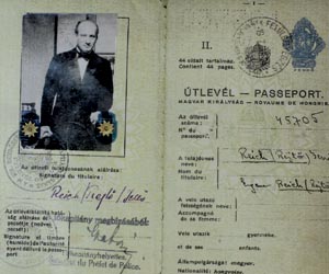 Rejtő Jenő útlevele